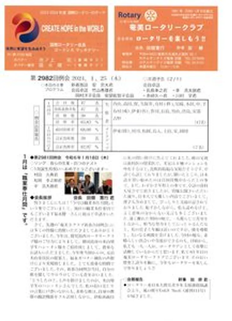 第2982回 週報